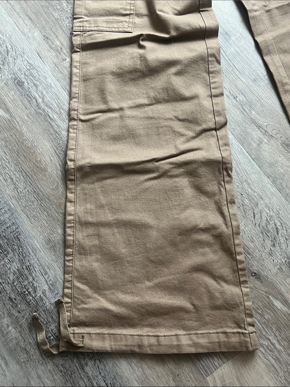 wild fable brown Wide-Leg Cargo Pants - Picture 4 of 8